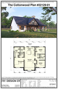 Cottonwood #1 Plan (3/2/0 1,604 SF)
