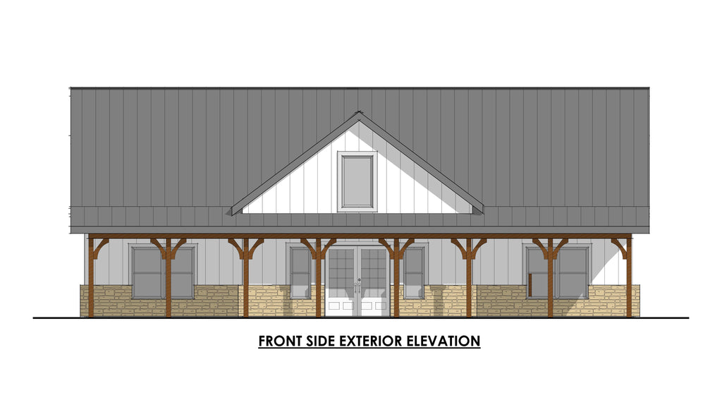Cottonwood #2 Plan (3/2/0 1,784 SF)