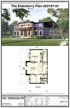 Elderberry 1 Plan (2/2/0 1,024 SF)