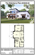 Elderberry 2 Plan (3/2/0 1,275 SF)