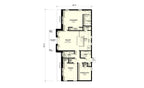 Elderberry 2 Plan (3/2/0 1,275 SF)