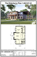 Elderberry #1 Plan (2/2/0 1,024 SF)