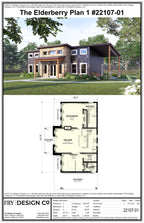 Elderberry #1 Plan (2/2/0 1,024 SF)