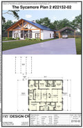 Sycamore #2 Plan (3/2.5/0 2,250 SF)