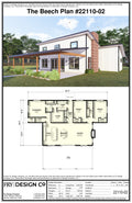 Beech #2 Plan (3/2/0 2,052 SF)