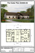Cedar Plan #5 (5/3.5/0 3,000 SF)