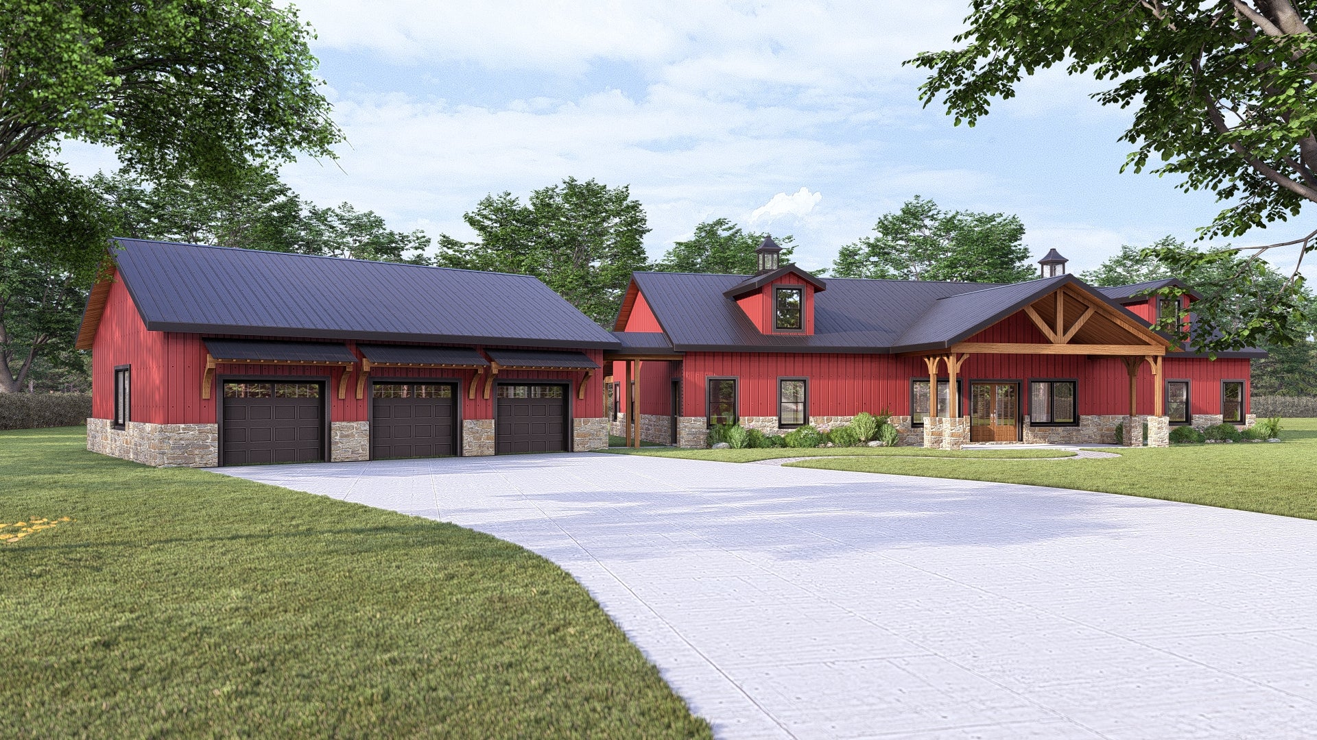 Aspen #3 Plan (4/2.5/4 2,663 SF)