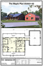 Maple #2 Plan (3/2.5/3 2,487 SF)