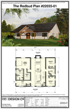 Redbud Plan (3/2/0 1,813 SF)