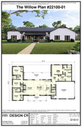 Willow Plan (4/3.5/2 2,217 SF)
