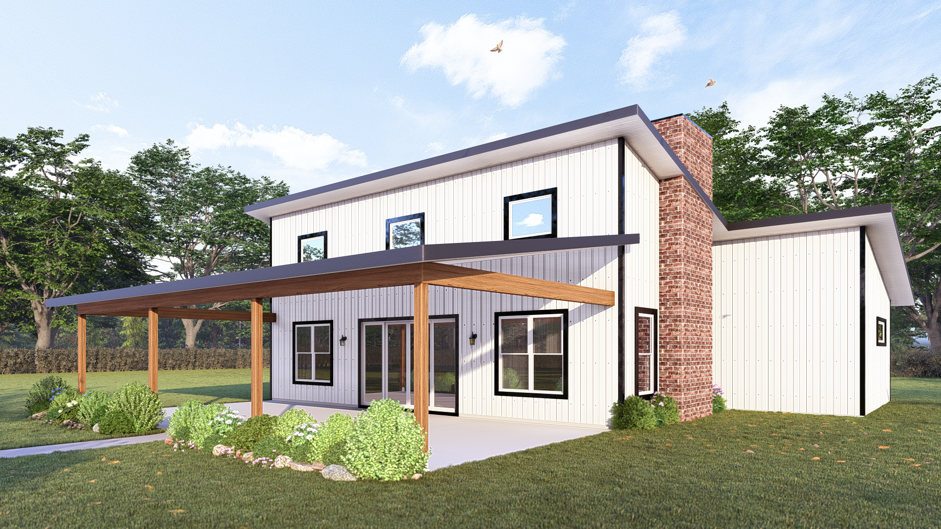 Beech #2 Plan (3/2/0 2,052 SF)