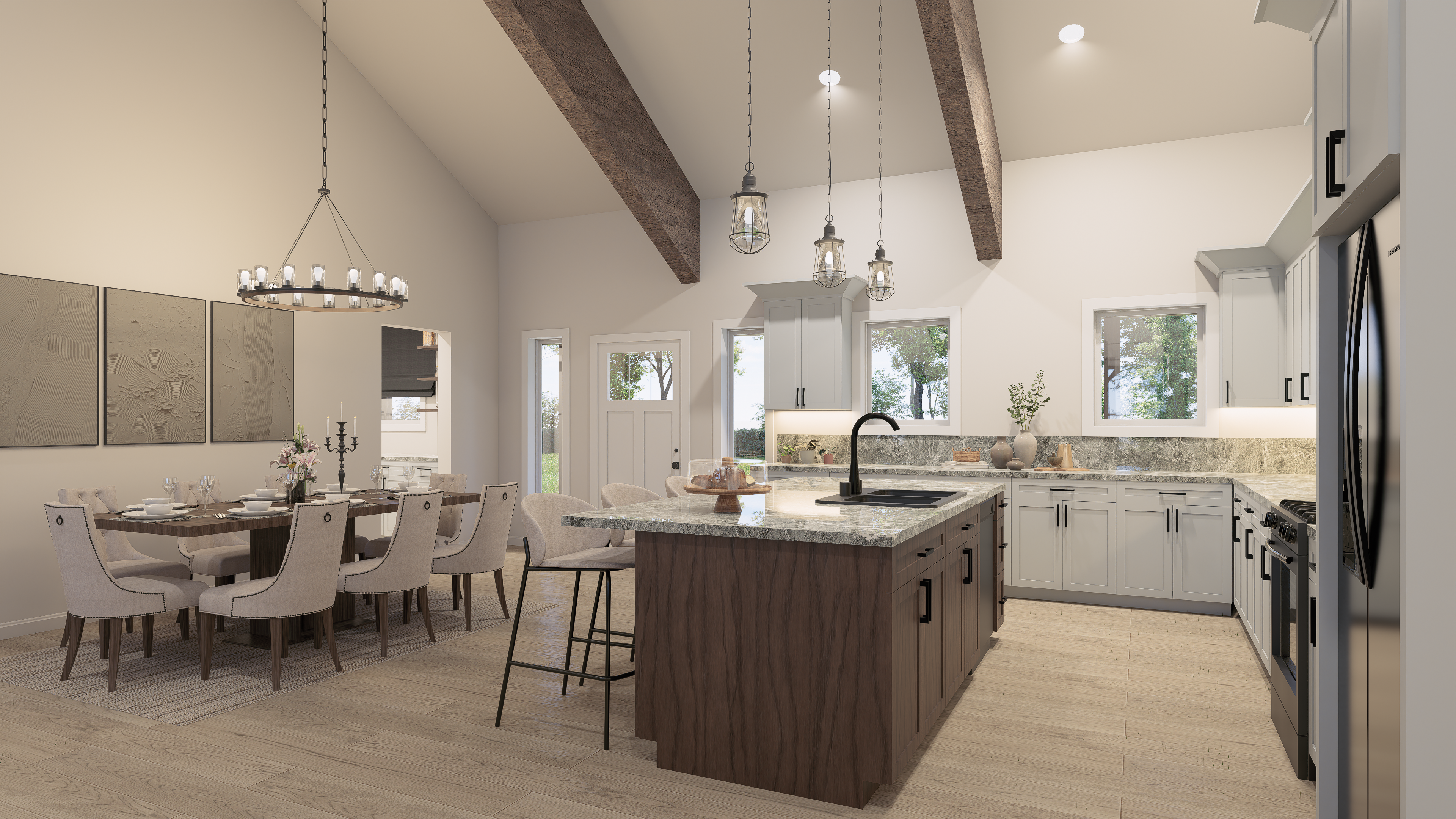 Maple #5 Plan (5/2.5/0 3,000 SF)