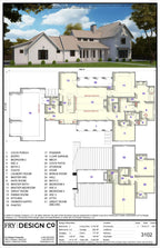 PLAN 3102 (4/3.5/3 3,102 SF)