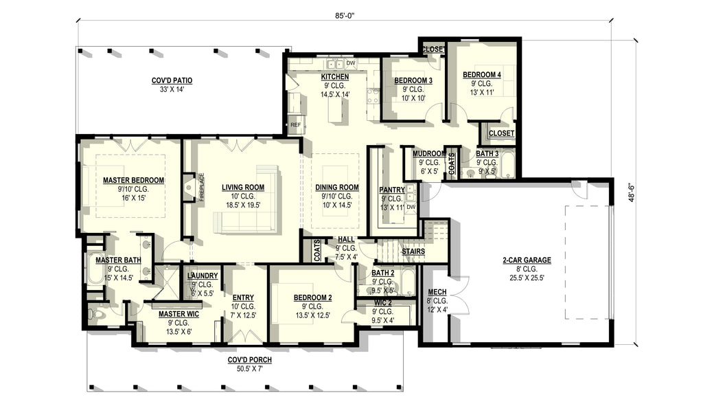 Calendula (4/2.5/3 2,578 SF)