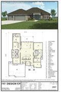 PLAN 2687 (4/3.5/3 2,687 SF)