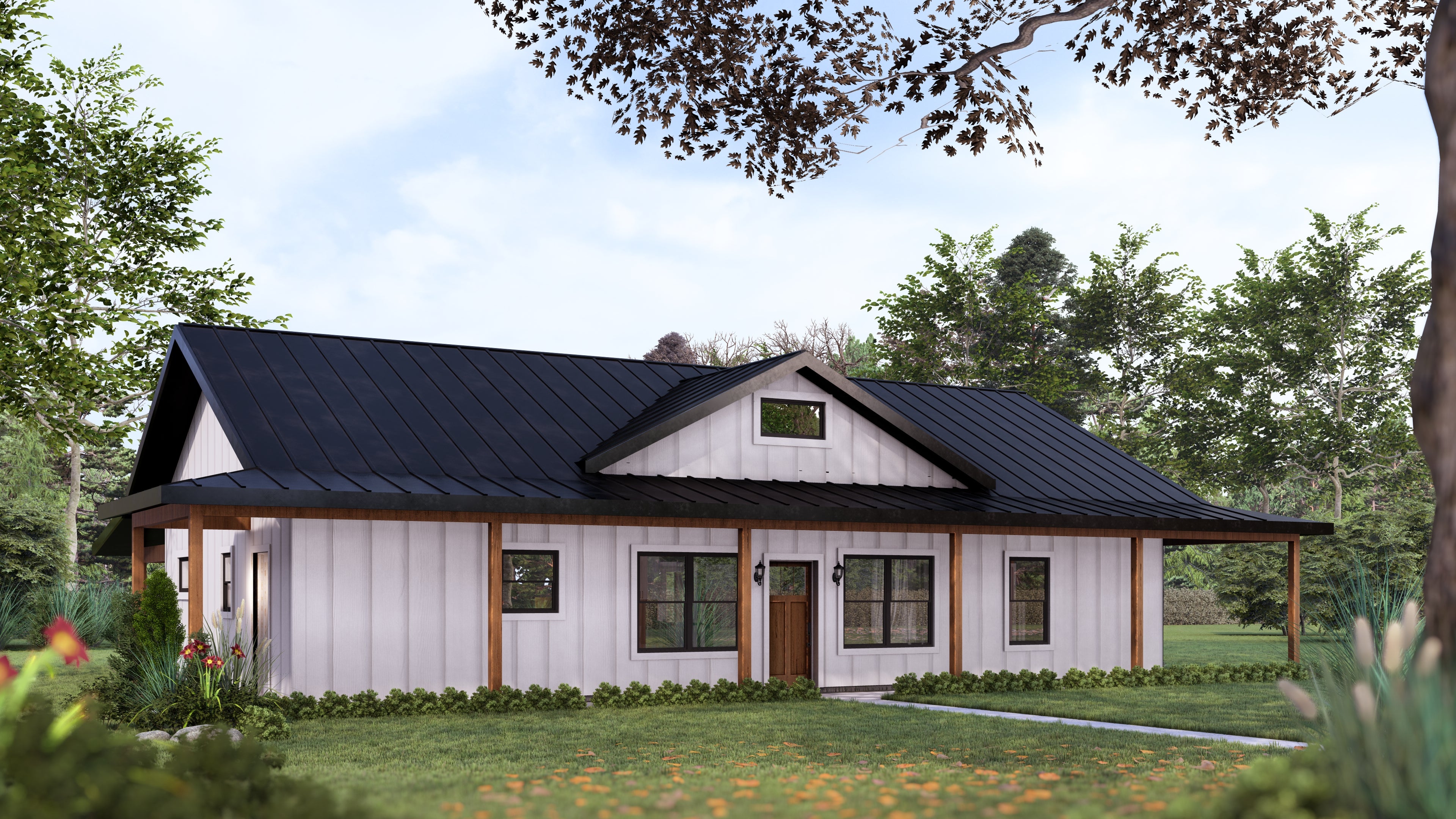 Ponderosa Pine Plan (3/2/0 1,560 SF)