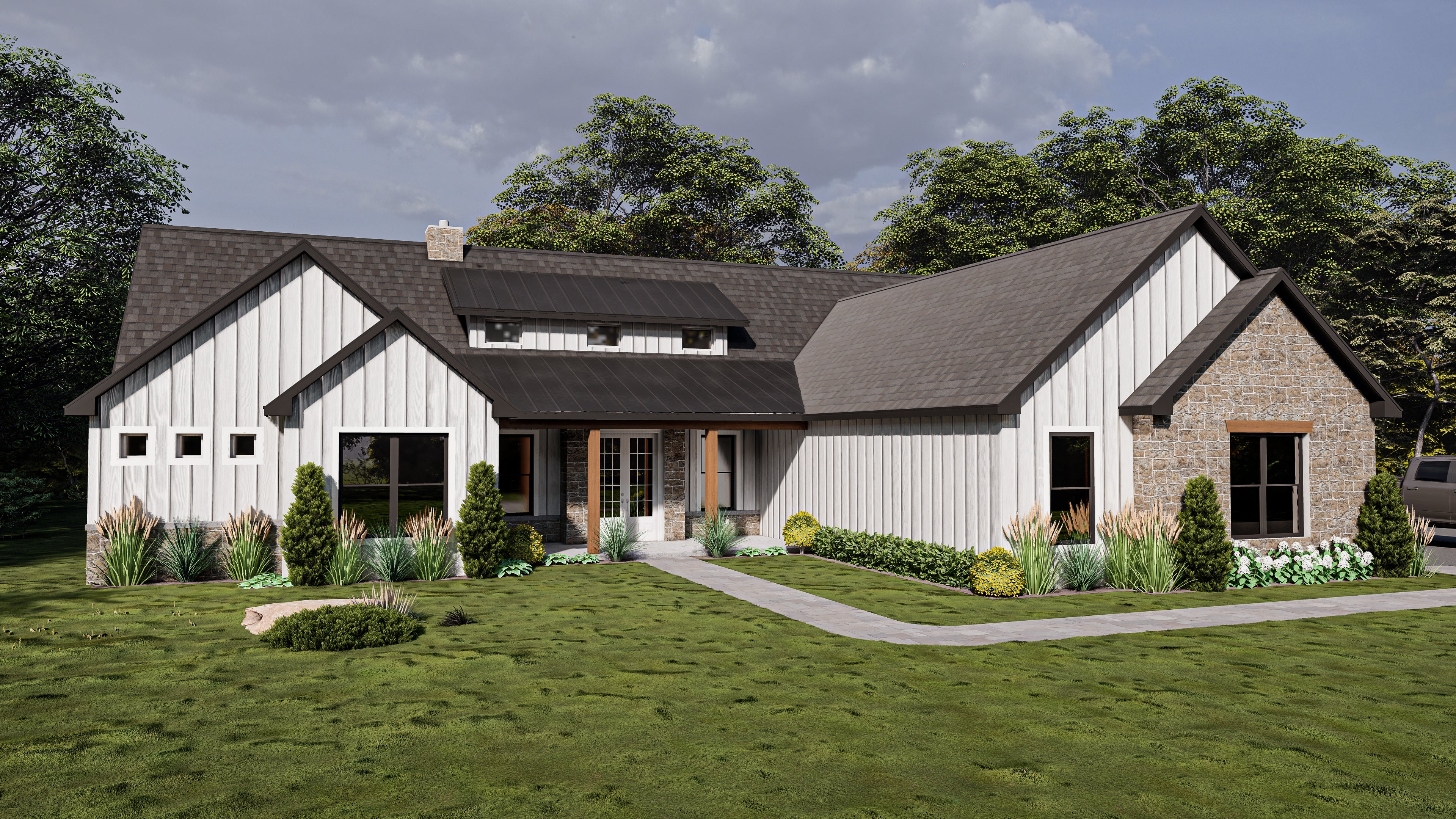 Lantana B Plan (4/2.5/2 2,533 SF)