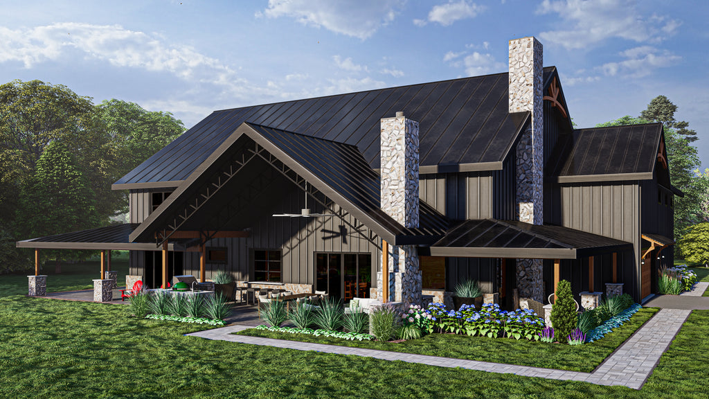 Gaillardia #1 Plan (5/4/2 7,605 SF)