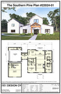 Southern Pine Plan (3/5/2 2,502 SF)