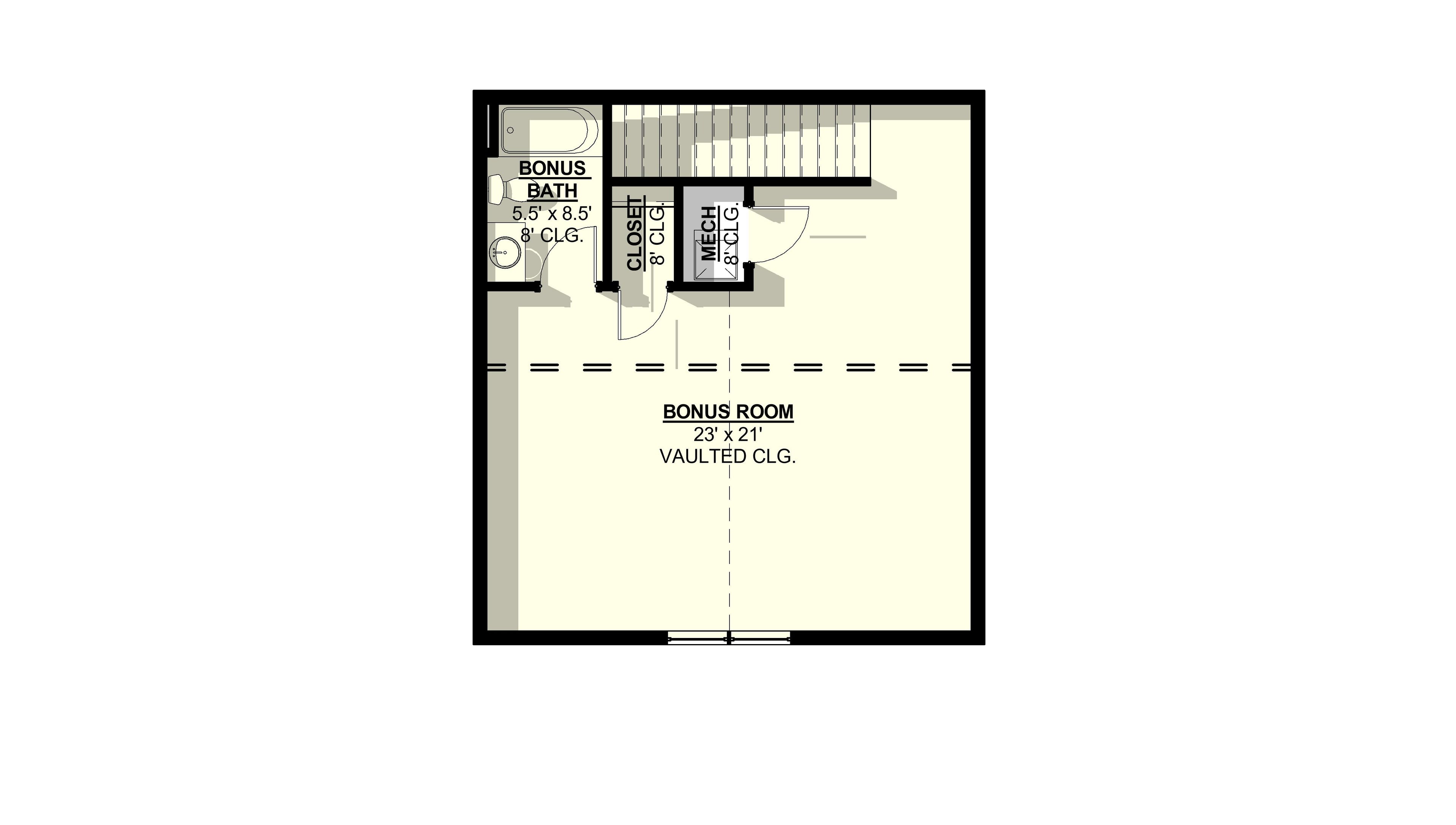 Southern Pine Plan (3/5/2 2,502 SF)