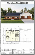 Allium Plan (2/2/3 1,581 SF)