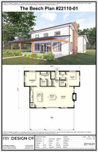 Beech #1 Plan (2/2/0 1,460 SF)