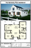 Berkeley Plan #1 (3/2/0 1,161 SF)
