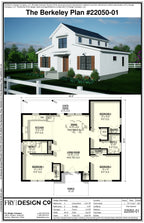 Berkeley Plan #1 (3/2/0 1,161 SF)