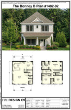 Bonney B Plan (3/2.5/0 1,421 SF)