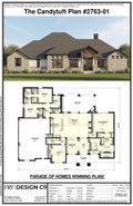Candytuft Plan (4/3/3 2,763 SF)