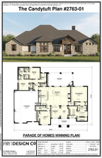 Candytuft Plan (4/3/3 2,763 SF)