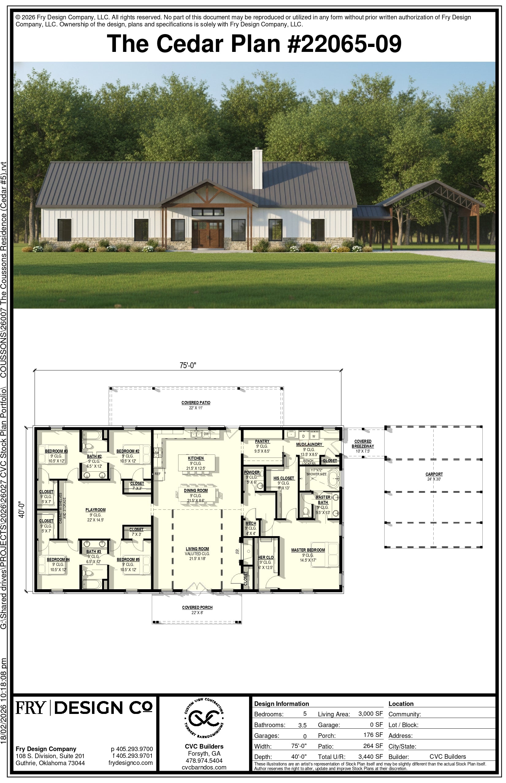 The Cedar Plan