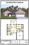 Dahlia 2 Plan (3/2/2 1,535 SF)