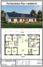 Dandelion #1 Plan (4/2.5/0 2,800 SF)