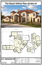 Desert Willow Plan (5/6.5/4 5,965 SF)