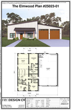 Elmwood Plan (2/3/2 1,856 SF)