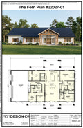 Fern Plan (3/3/3 2,910 SF)