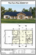 Fern Plan (3/3/3 2,910 SF)