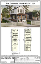 Gardenia 1 Plan (2/2/0 1,308 SF)