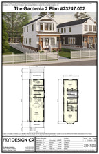 Gardenia 2 Plan (2/2.5/0 1,268 SF)