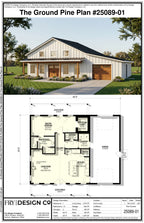 Ground Pine Plan (1/1.5/2 1,070 SF)