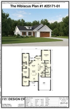 Hibiscus #1 Plan (4/2/2 1,858 SF)