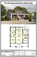 Honeysuckle Plan (3/2/0 1,364 SF)