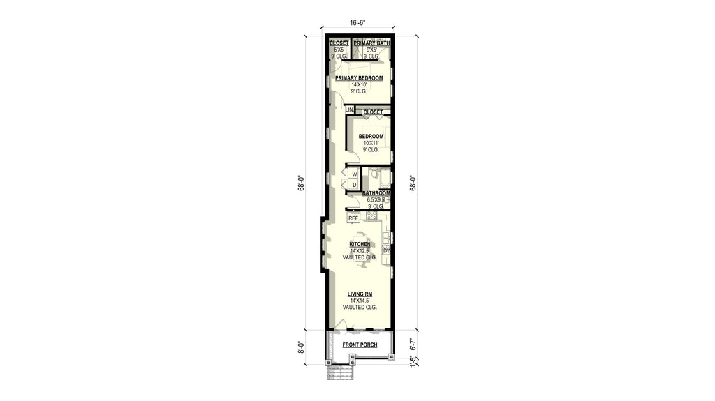 Lily 1 Plan (2/2/0 1,032 SF)