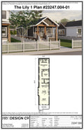 Lily 1 Plan (2/2/0 1,032 SF)