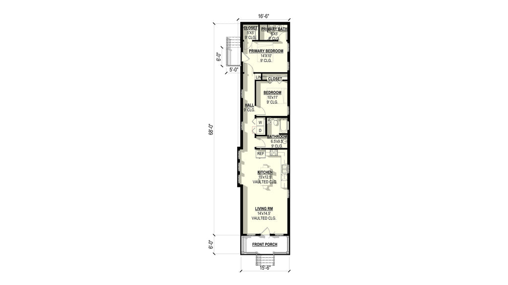 Lily 2 Plan (2/2/0 1,032 SF)