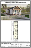 Lily 2 Plan (2/2/0 1,032 SF)