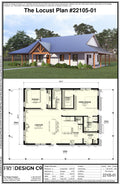 Locust Plan (2/2/0 1,200 SF)