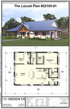 Locust Plan (2/2/0 1,200 SF)