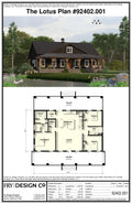Lotus Plan (3/2.5/0 1,500 SF)